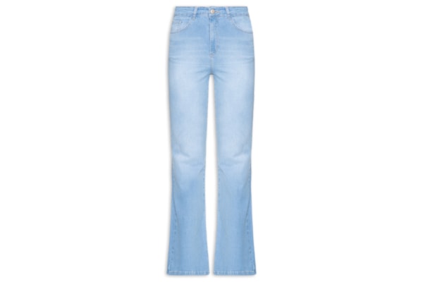 Calça Feminina Flare Jeans - Azul