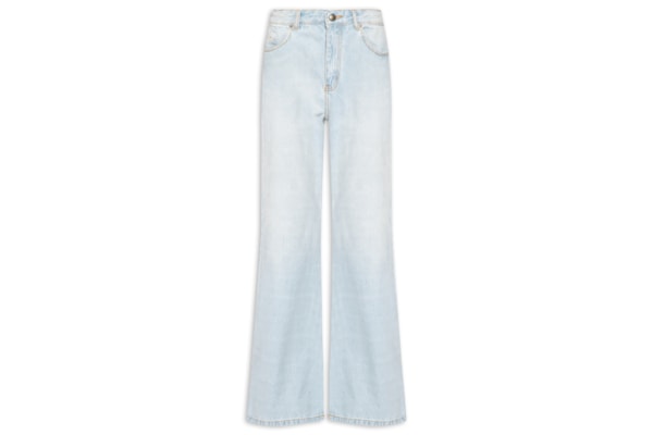 Calça Feminina Flare Jeans – Azul