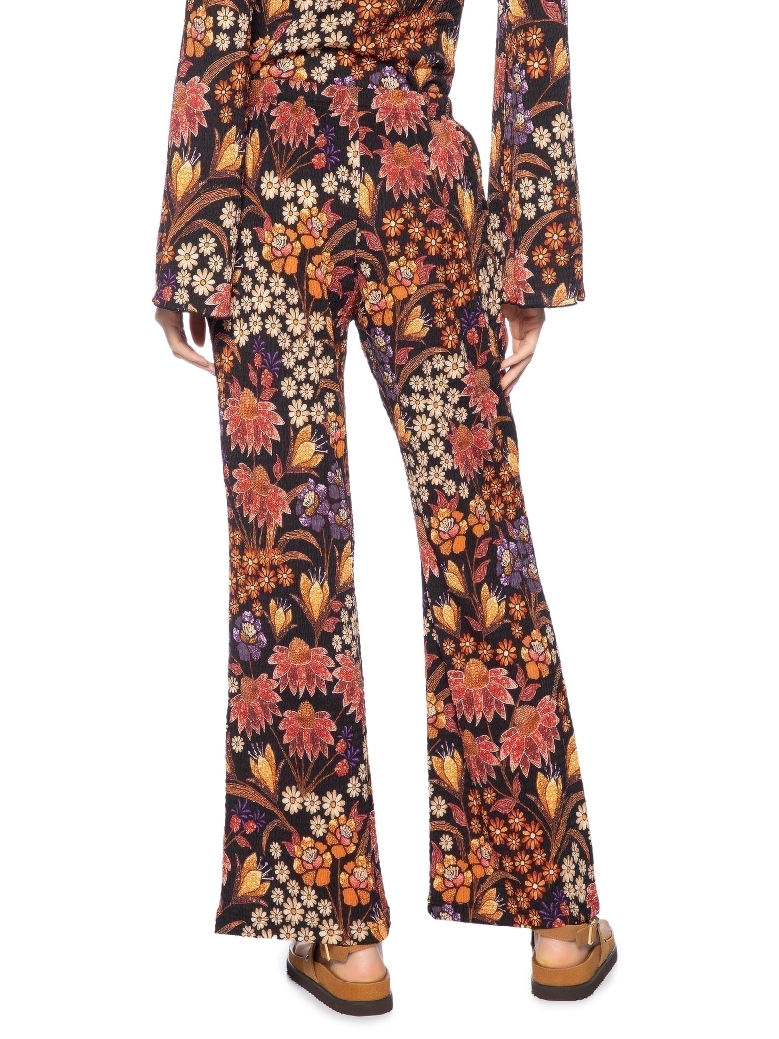 Calça Feminina Flare Lili Preto Farm