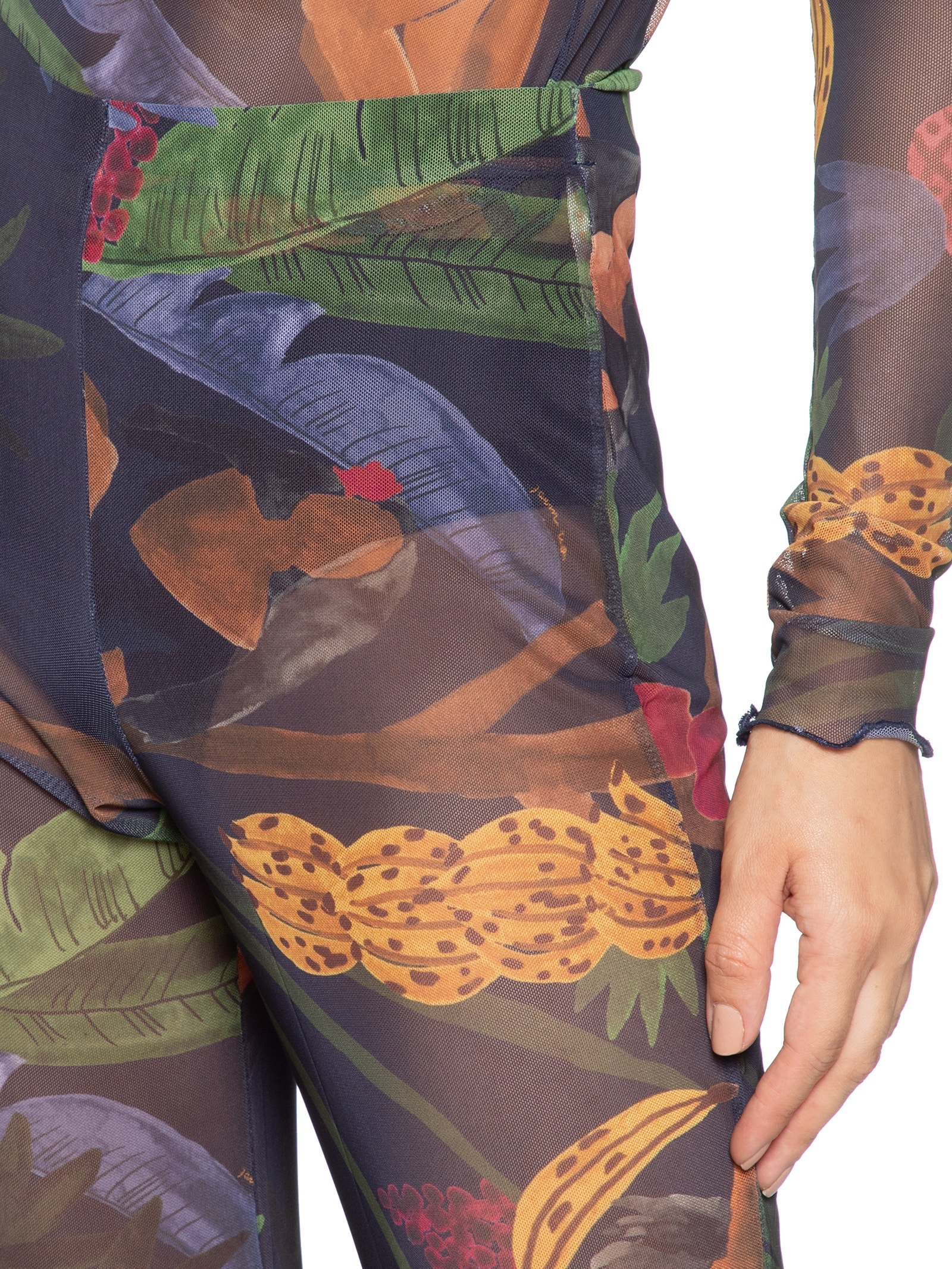 Calça Feminina Flare Tule Encanto Solar Azul Farm