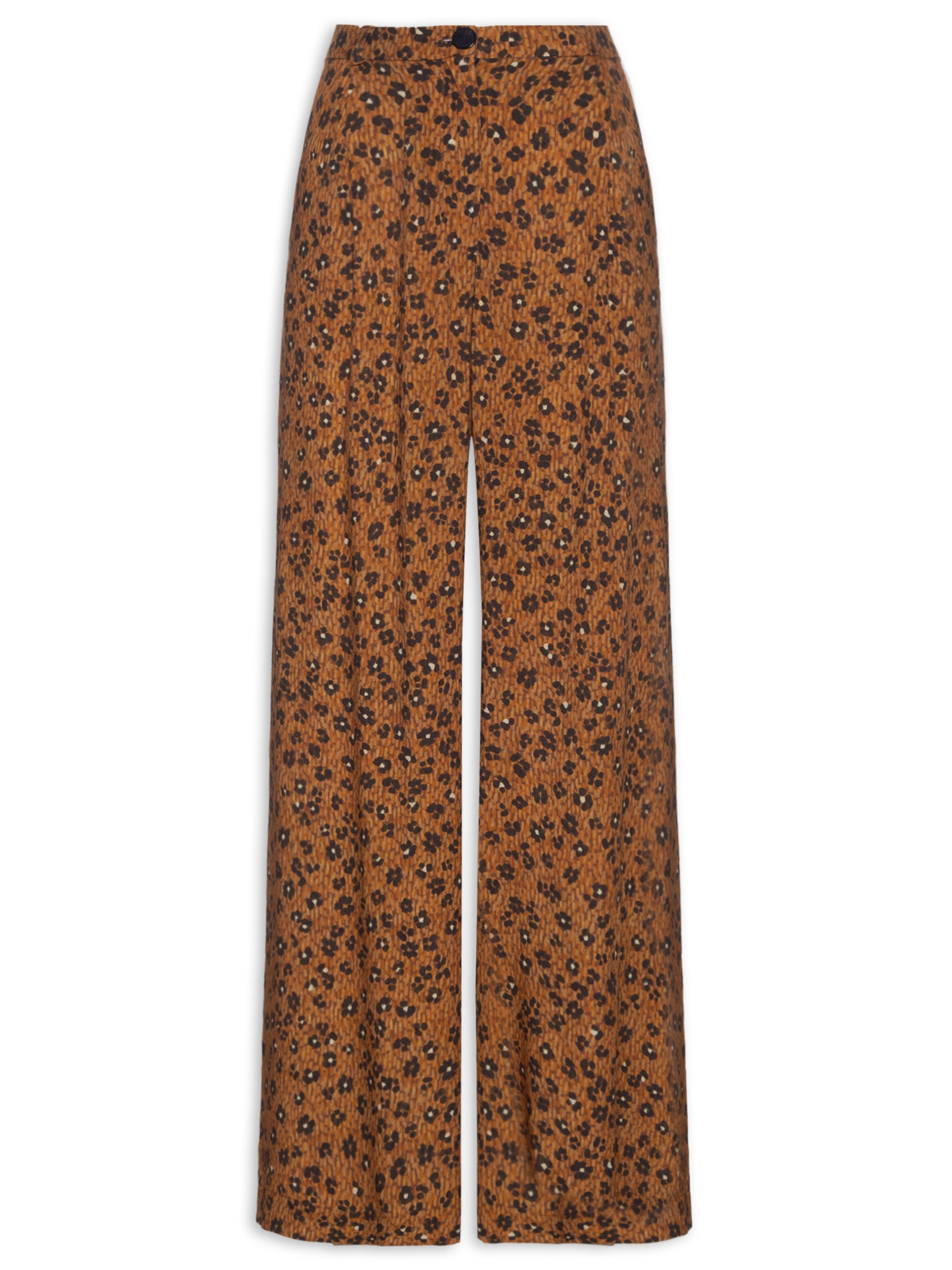 Calça Feminina Florear Marrom Cantão