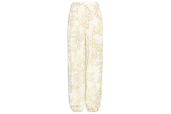 Calça Feminina Folhagem Plumes Off - Verde