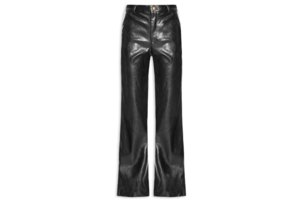 Calça Feminina Full Length Cintura Média - Preto