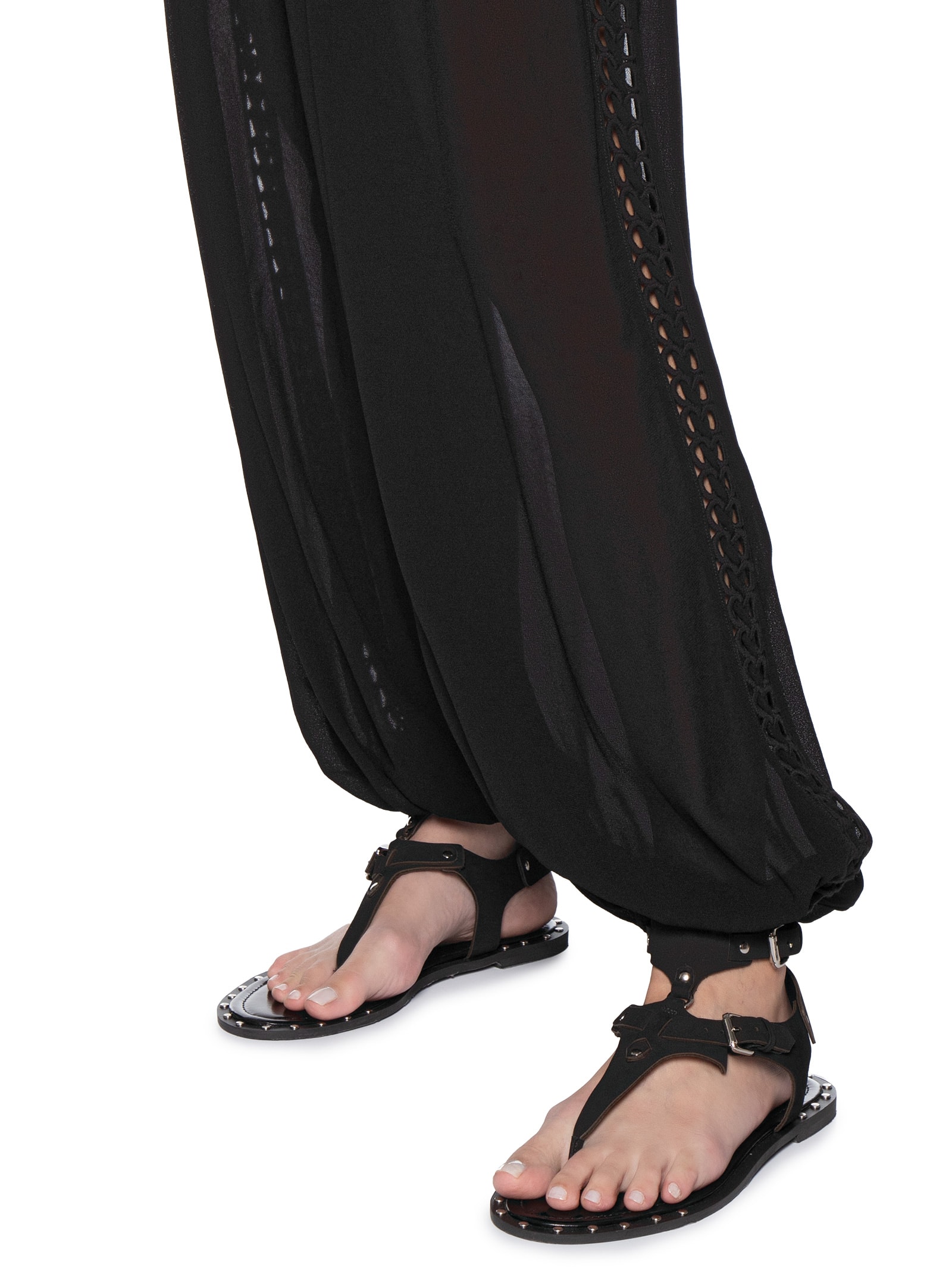 Calça Feminina GGT Balone Preto Maria Filó