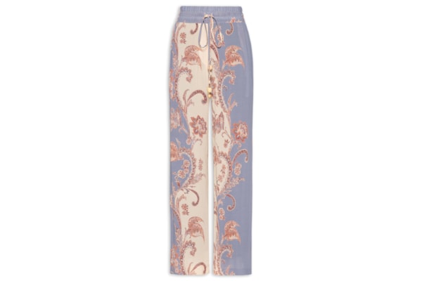 Calça Feminina GGT Estampa Cassis - Azul