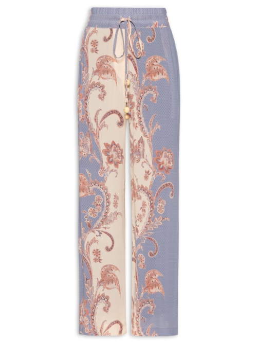 Calça Feminina GGT Estampa Cassis – Azul