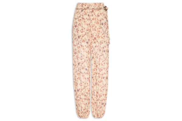 Calça Feminina Ggt Estampa Fleur - Bege