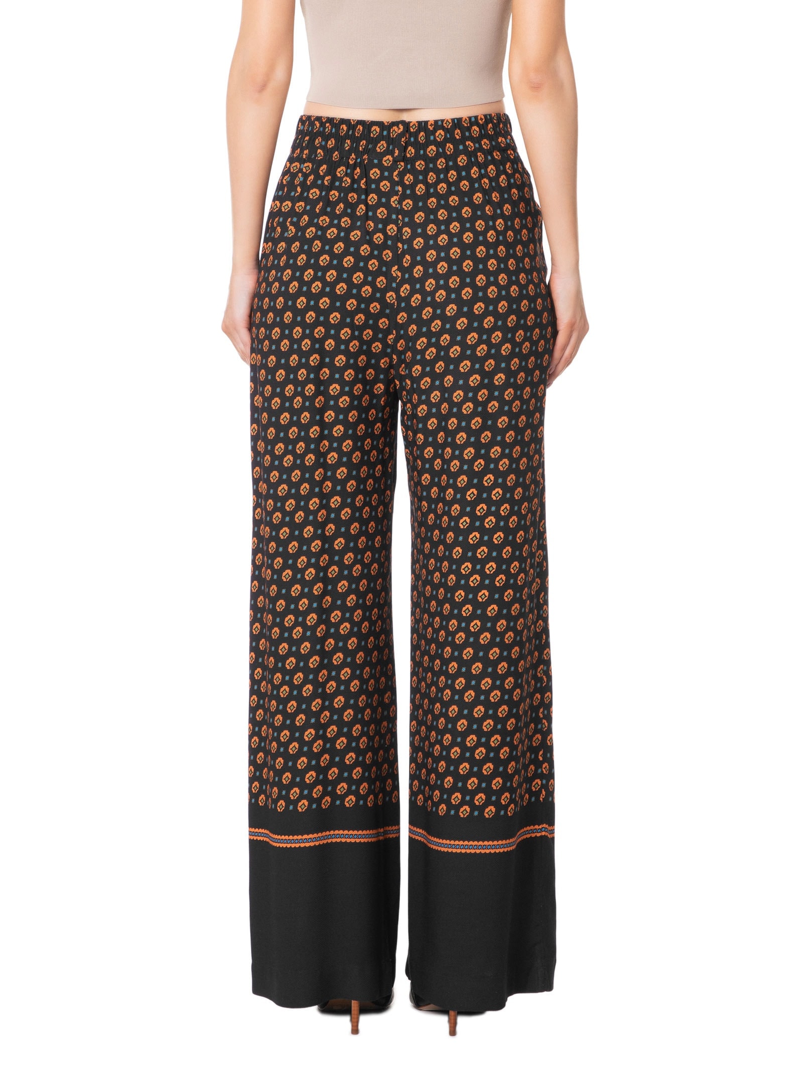 Calça Feminina Gravataria Ícone Preto Animale