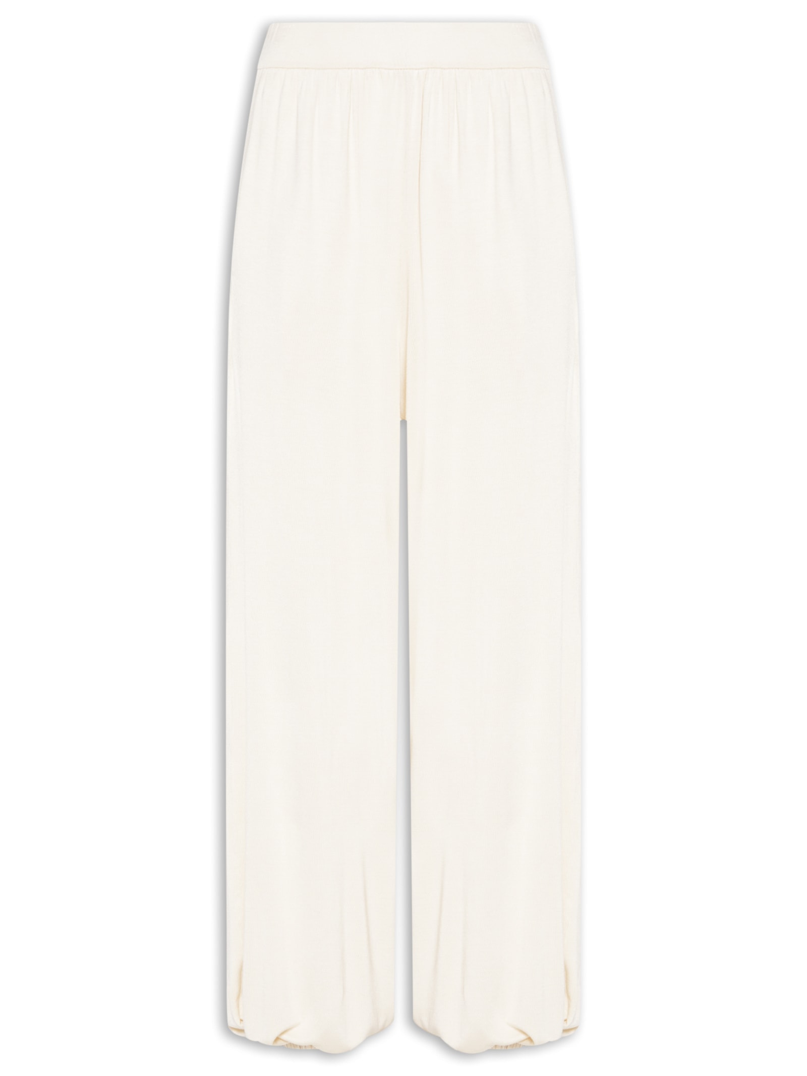 Calça Feminina Harem Lateral Deslocada Off White Animale