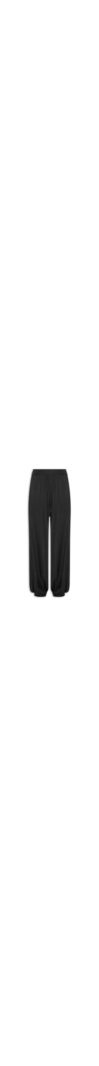 Calça Feminina Harem Lateral Deslocada - Preto