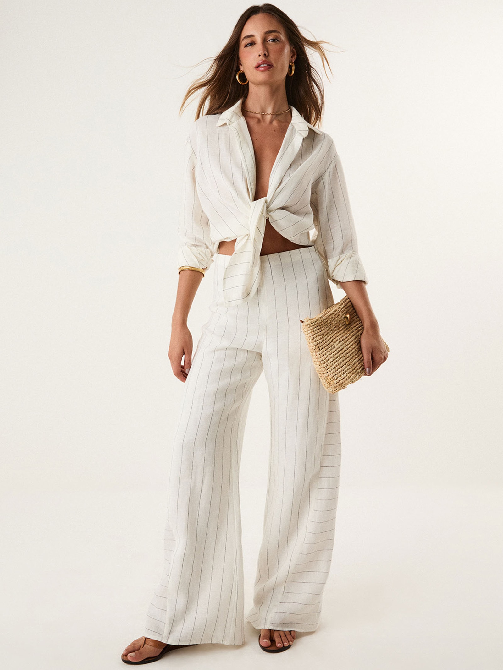 Calça Feminina Hazel – Off White Vix