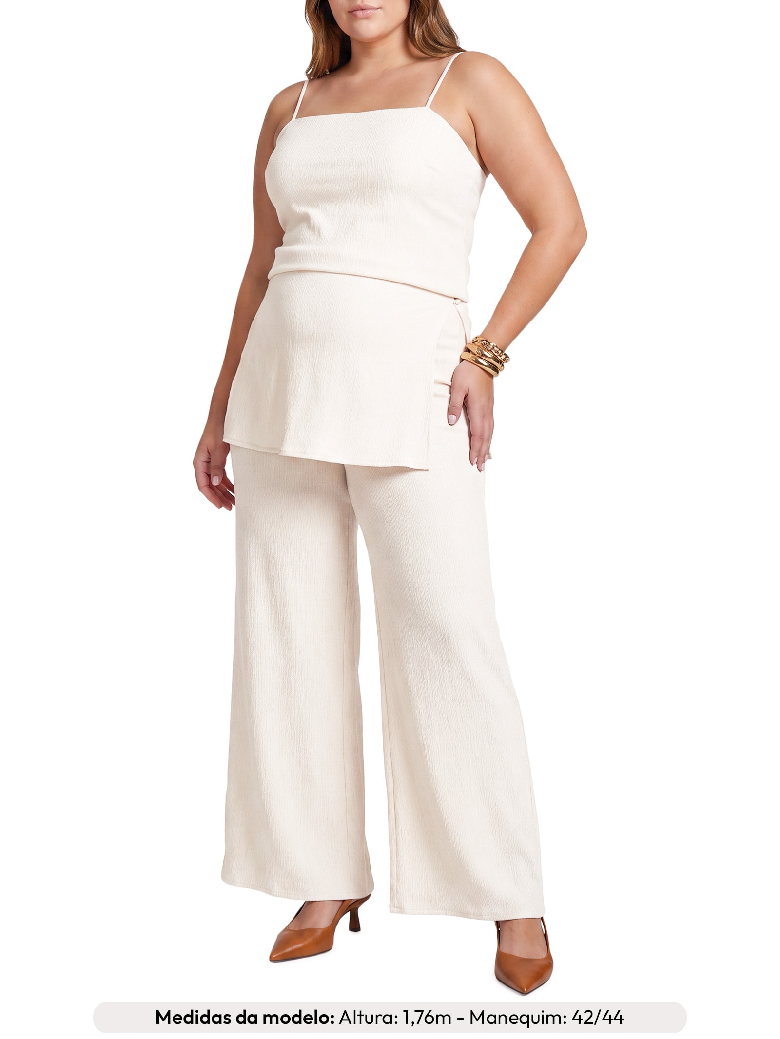 Calça Feminina Heaven – Off White Le Lis