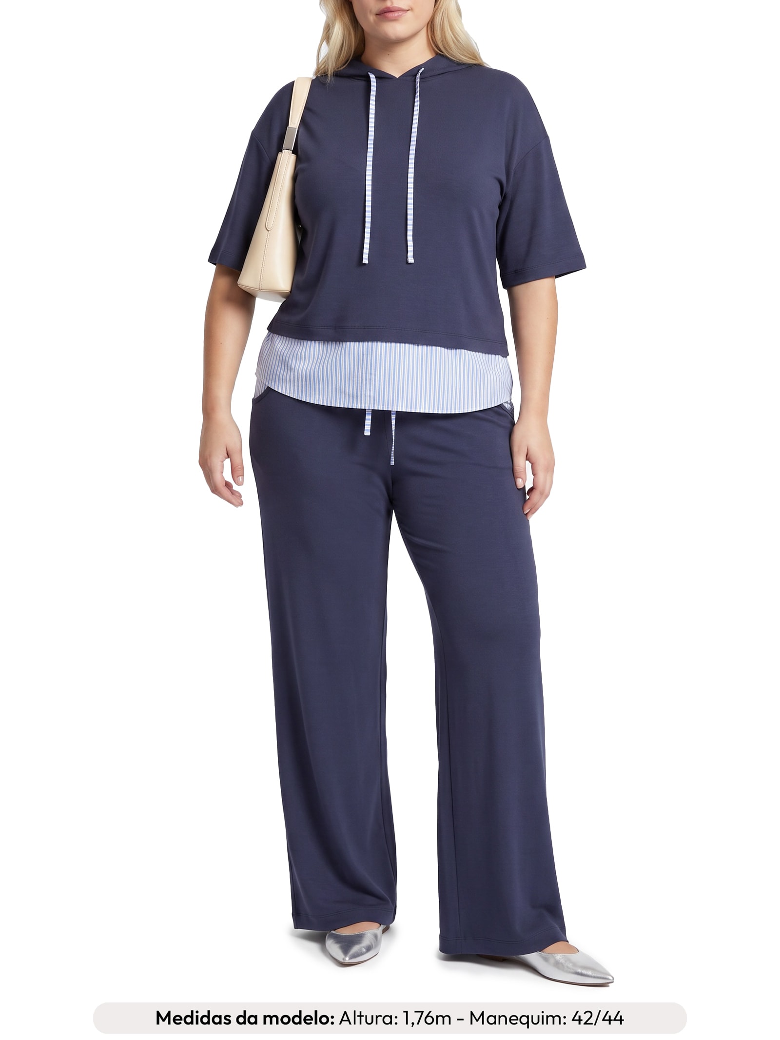 Calça Feminina Hillary Azul Le Lis