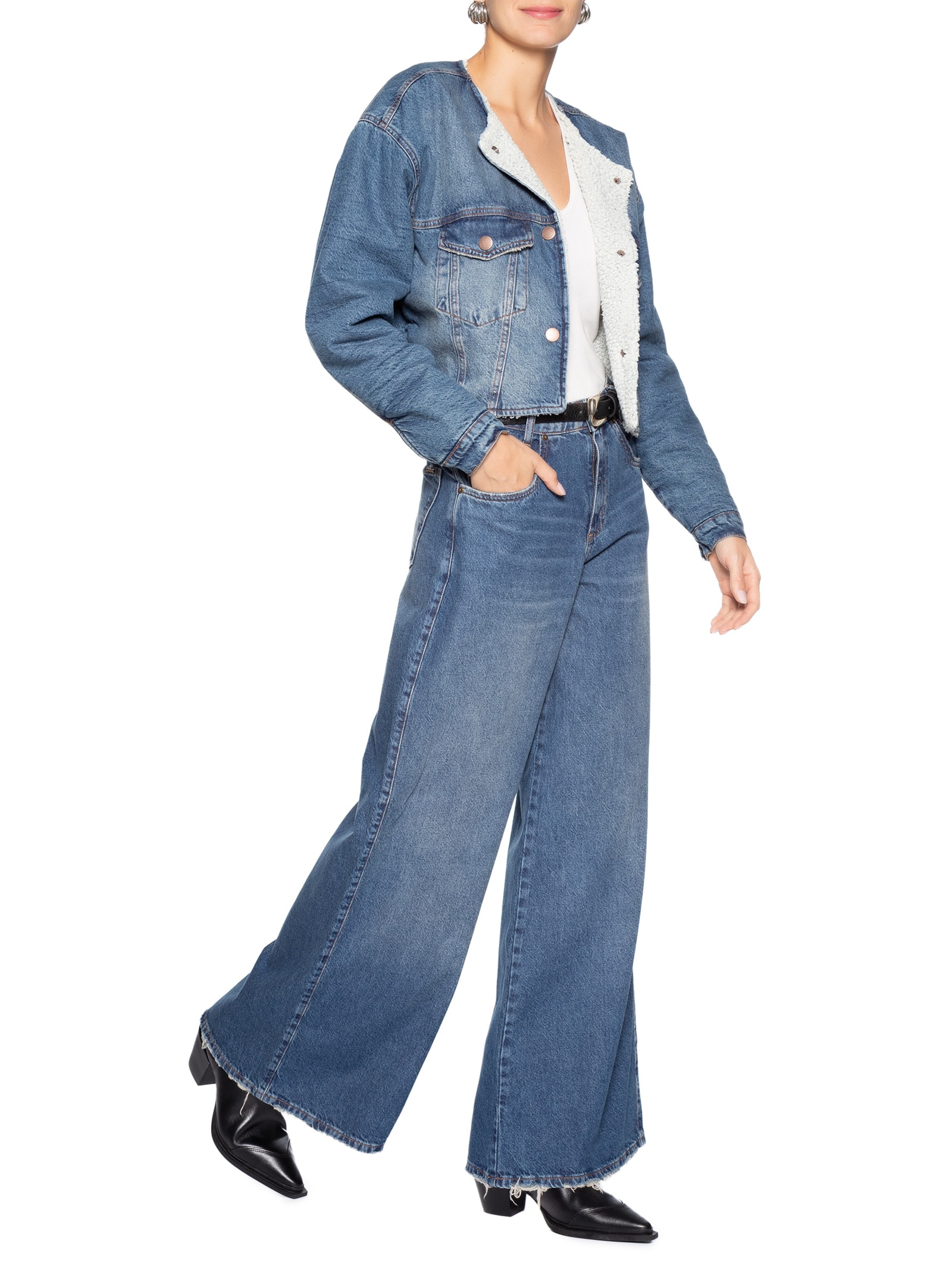 Calça Feminina Jade Azul P7 Jeans