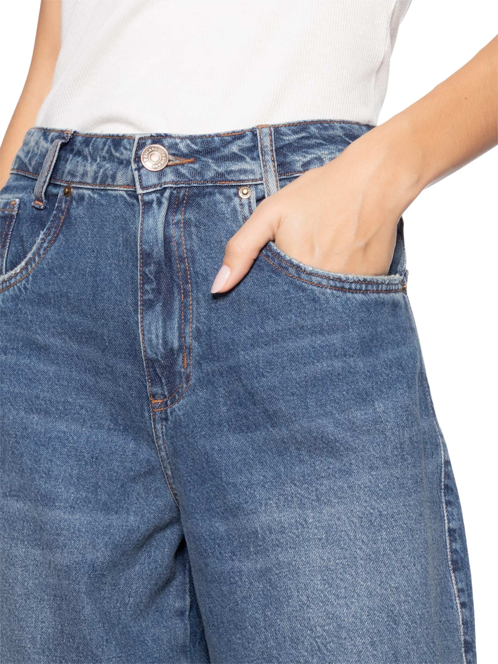 Calça Feminina Jade Azul P7 Jeans