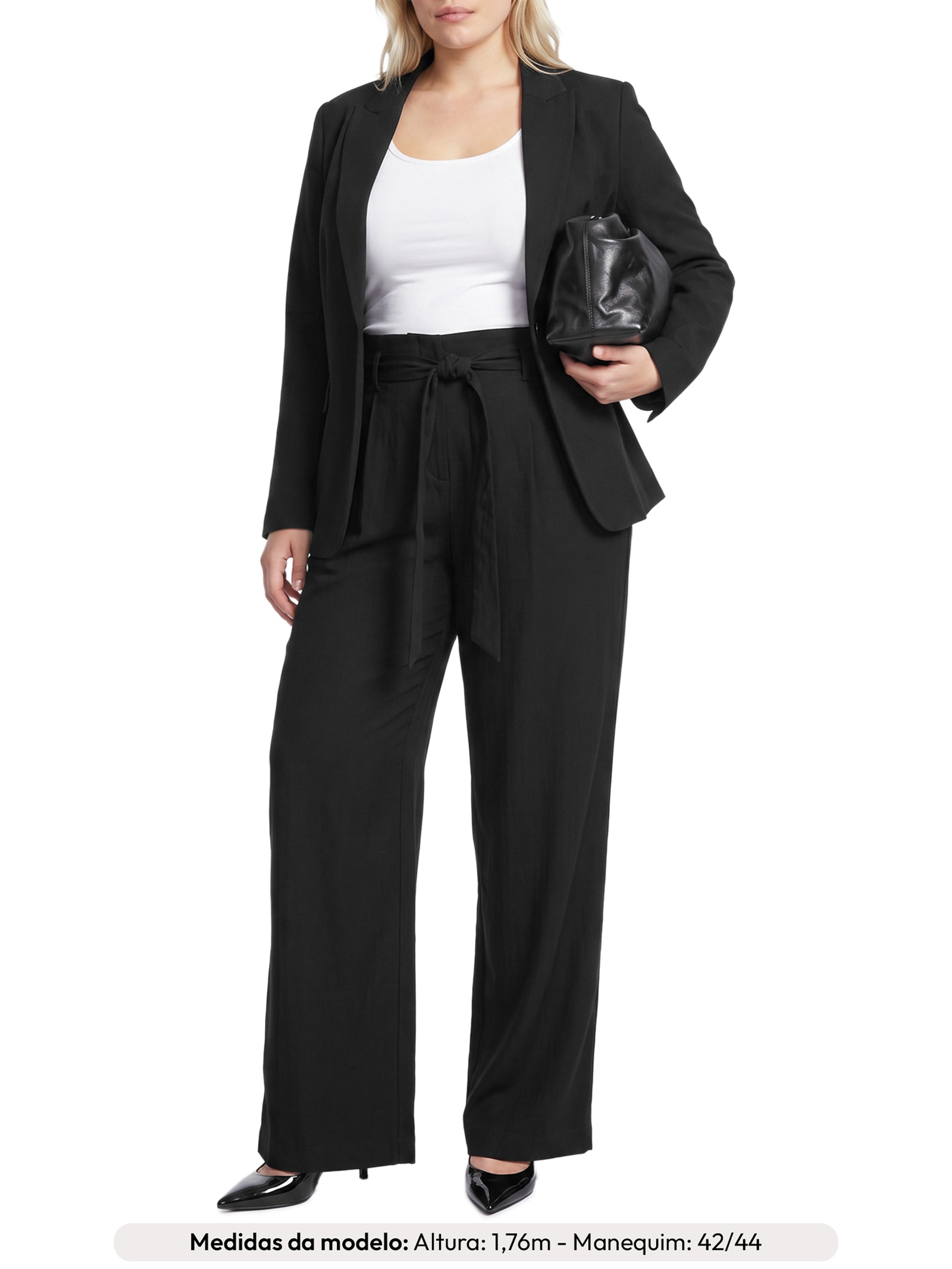 Calça Feminina Jana Preto Le Lis