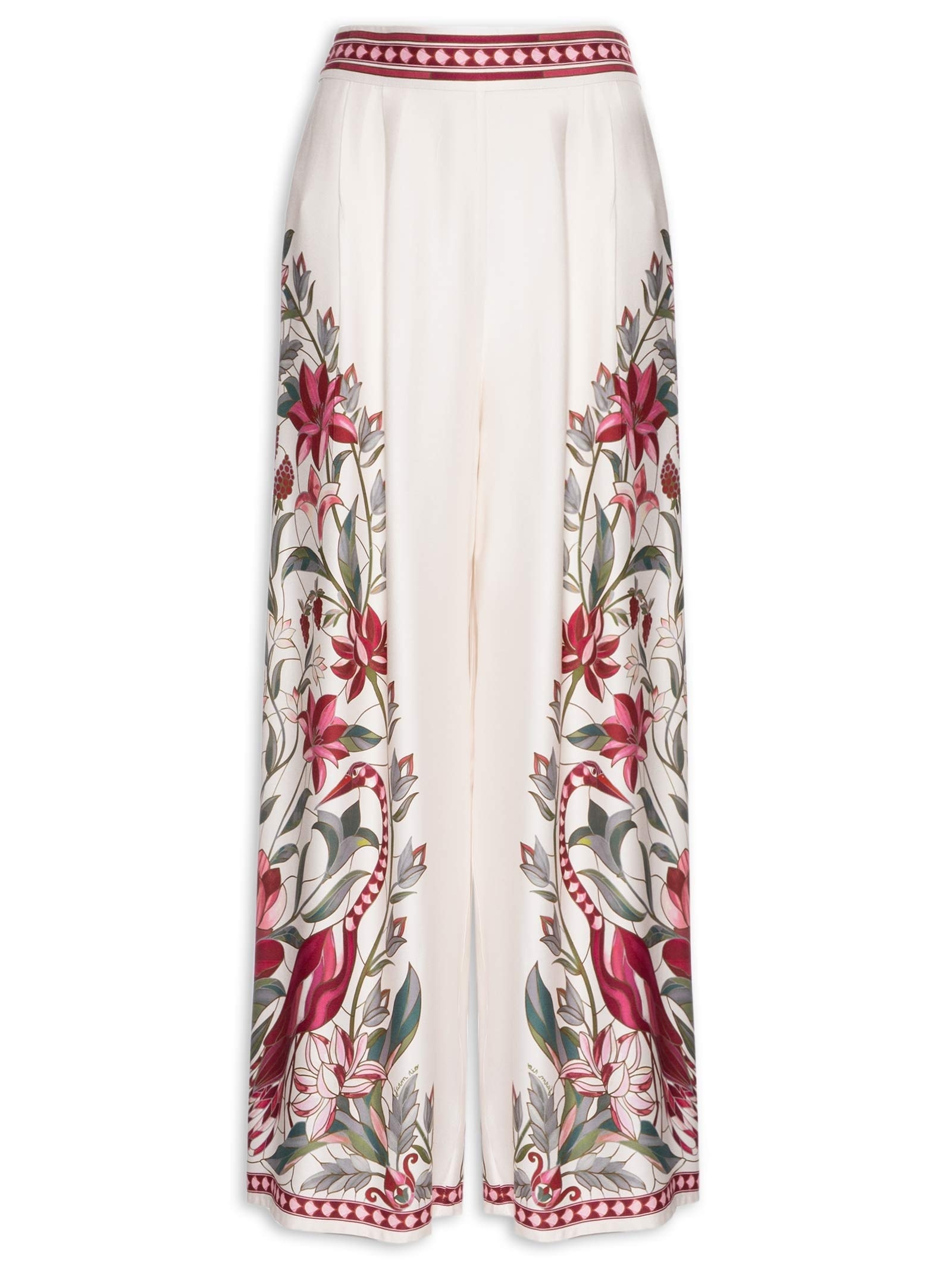 Calça Feminina Jardim Vitral – Branco Farm