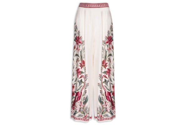 Calça Feminina Jardim Vitral – Branco