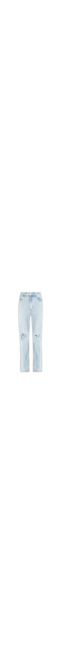 Calça Feminina Jeans 1981 Straight - Azul