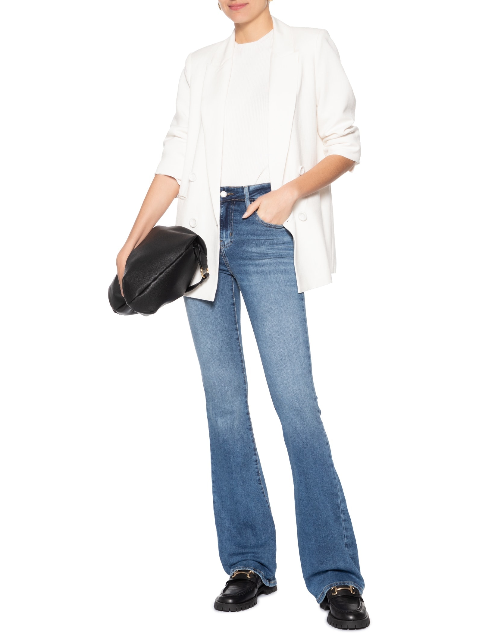 Calça Feminina Jeans 726 Hr Flare Azul Levi's