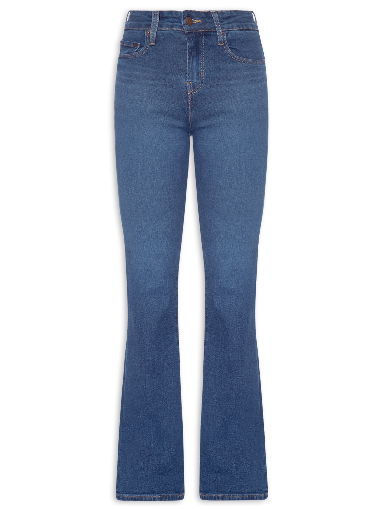 Calça Feminina Jeans 726 HR Flare Azul Levi's