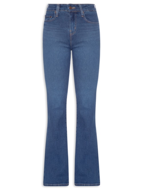 Calça Feminina Jeans 726 HR Flare – Azul