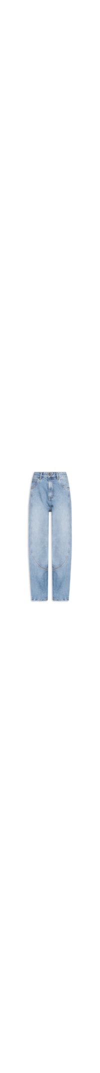 Calça Feminina Jeans A Barrel Montaria - Azul