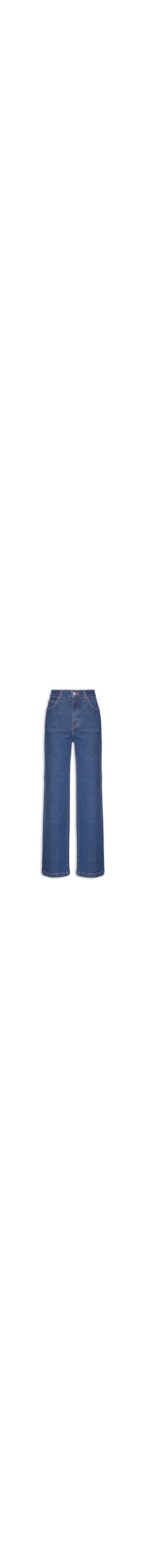 Calça Feminina Jeans A Super Reta 1967 - Azul