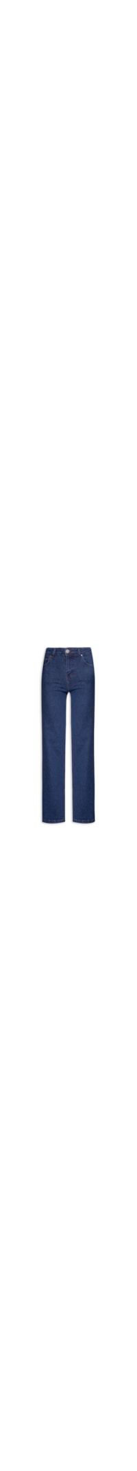 Calça Feminina Jeans A Super Reta - Azul