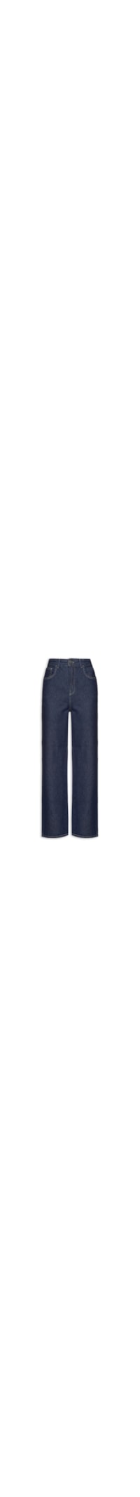 Calça Feminina Jeans A Super Reta - Azul