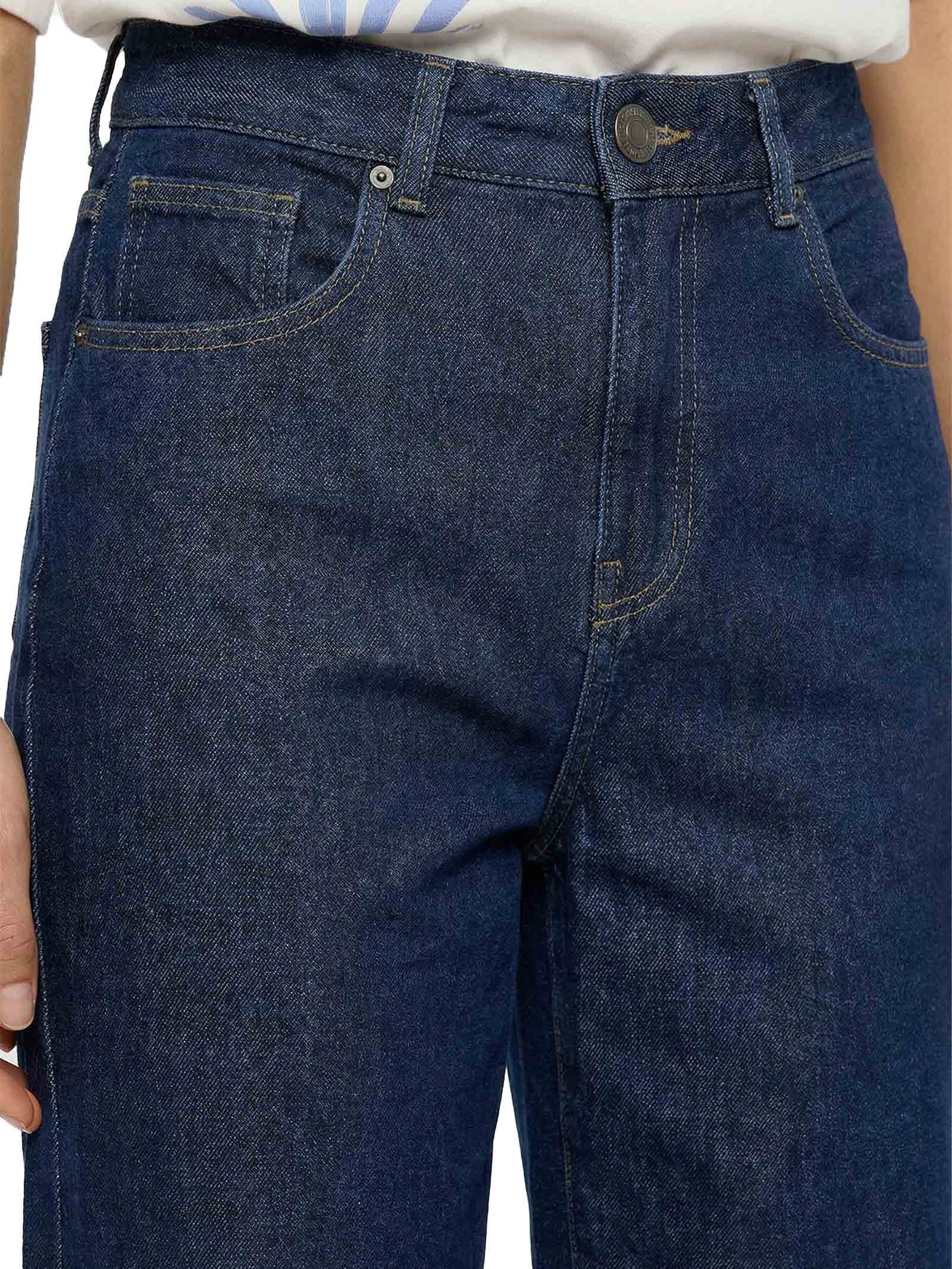 Calça Feminina Jeans A Super Reta Azul Cantão