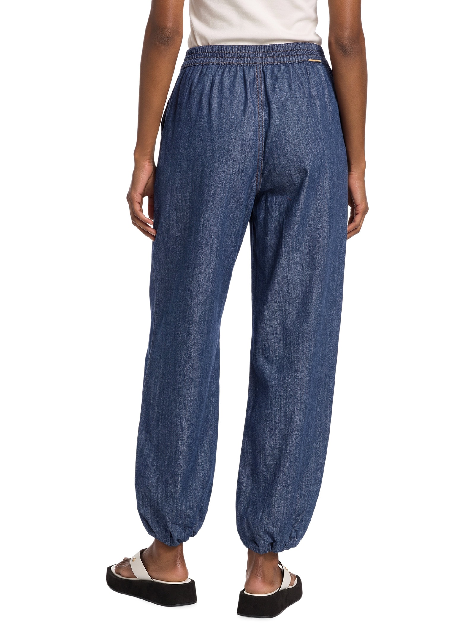 Calça Feminina Jeans Aladim Cintura Média Azul My Favorite