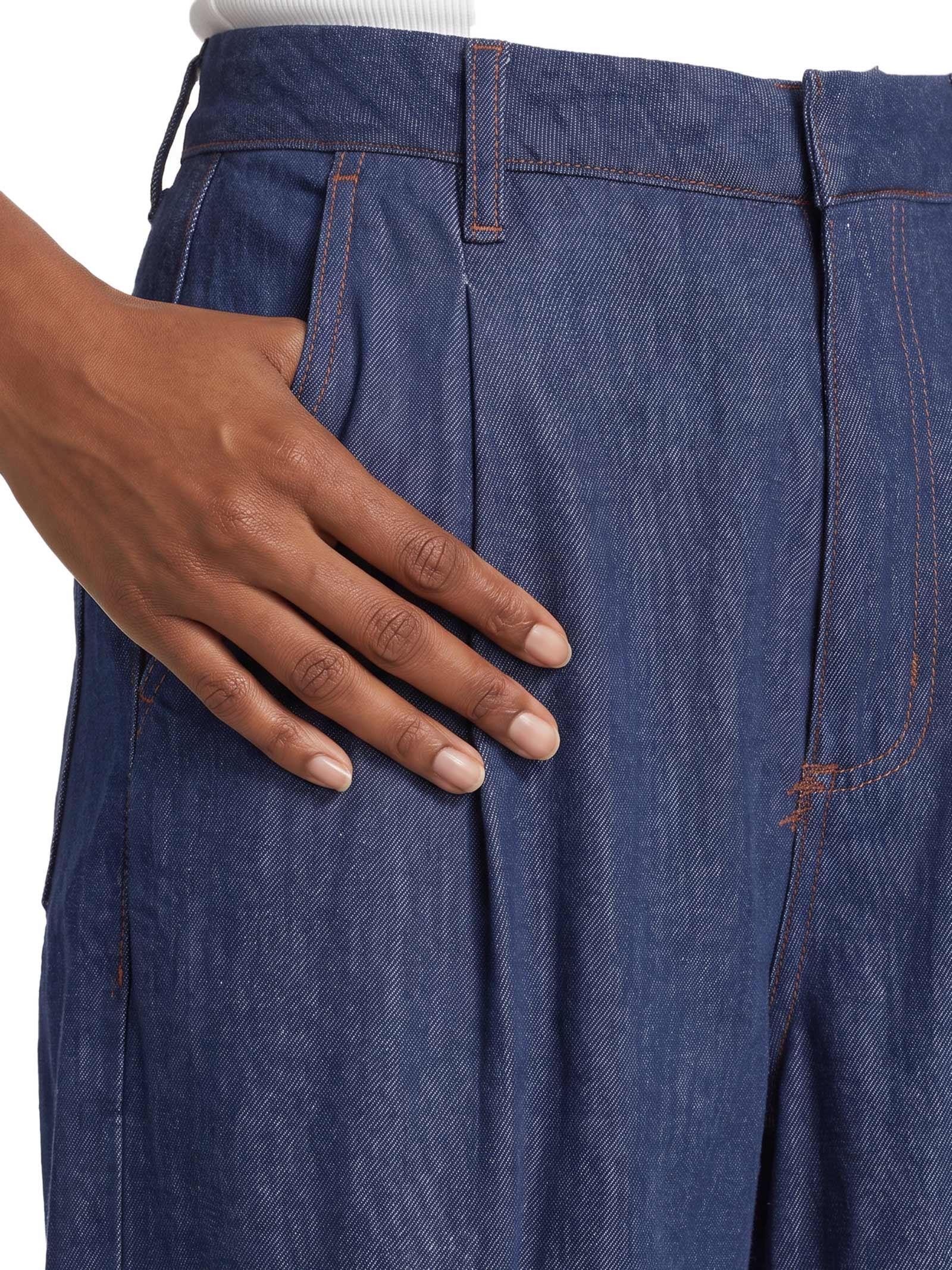 Calça Feminina Jeans Aladim Cintura Média Azul My Favorite