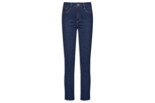 Calça Feminina Jeans Anke High - Azul