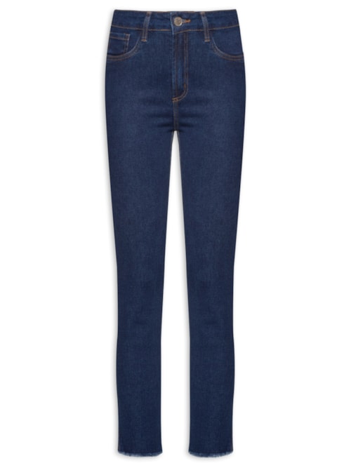 Calça Feminina Jeans Anke High - Azul