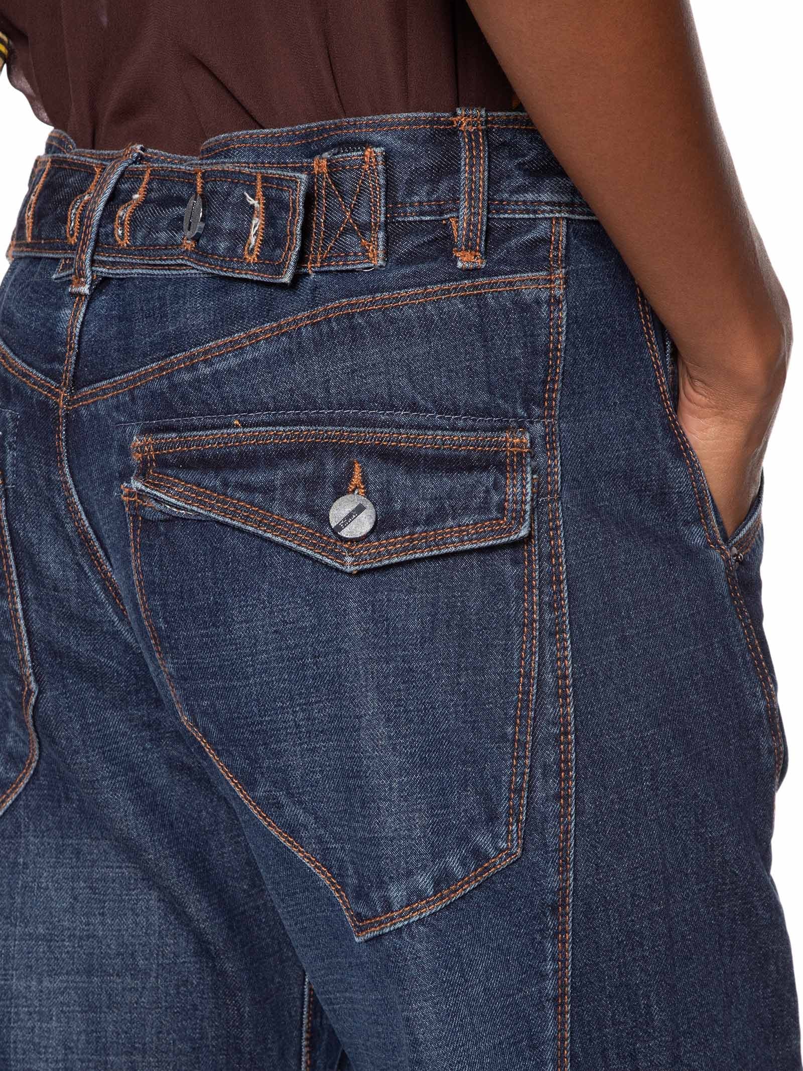 Calça Feminina Jeans Atleta Costas Azul Animale