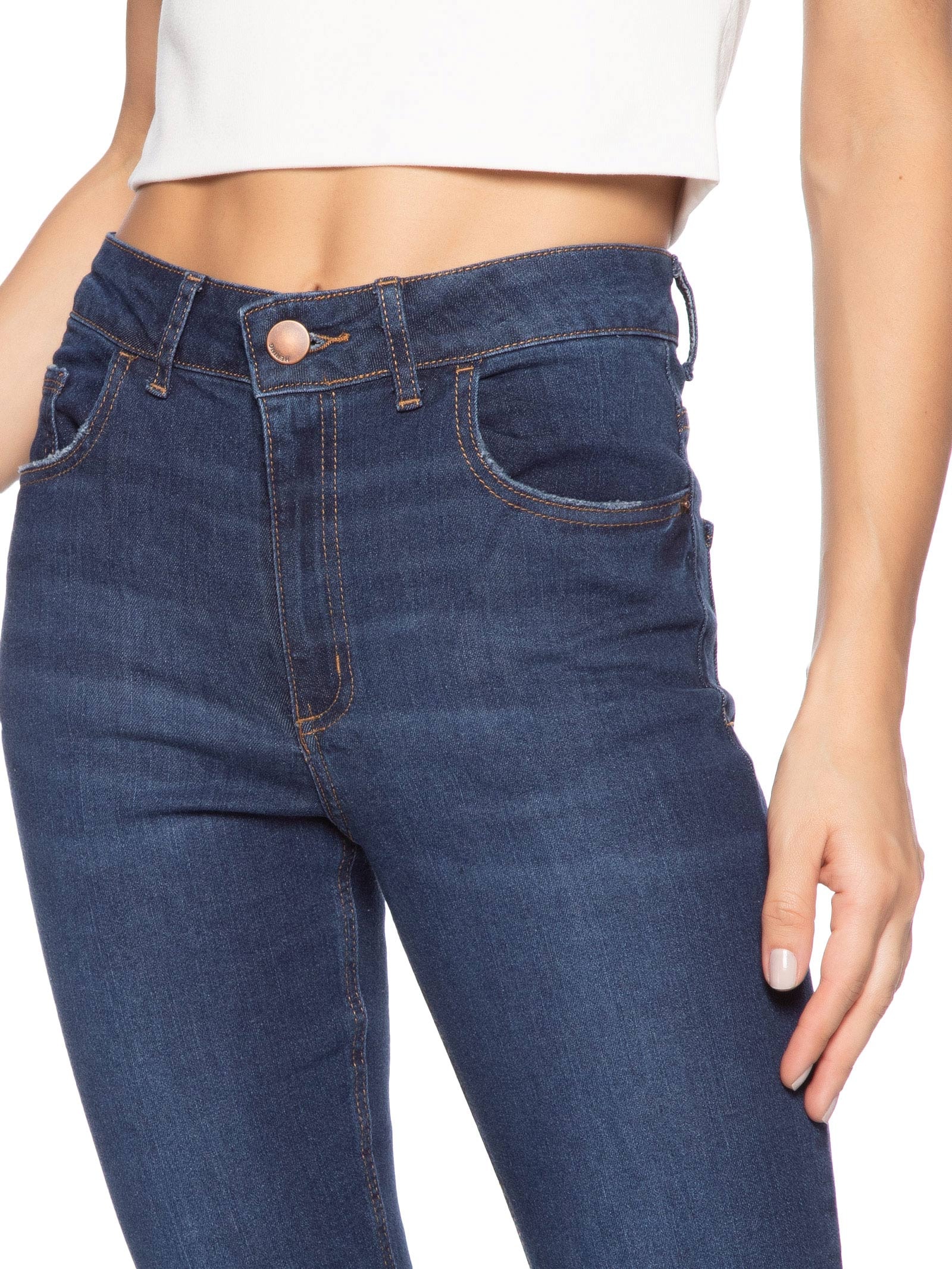 Calça Feminina Jeans Azul Hering