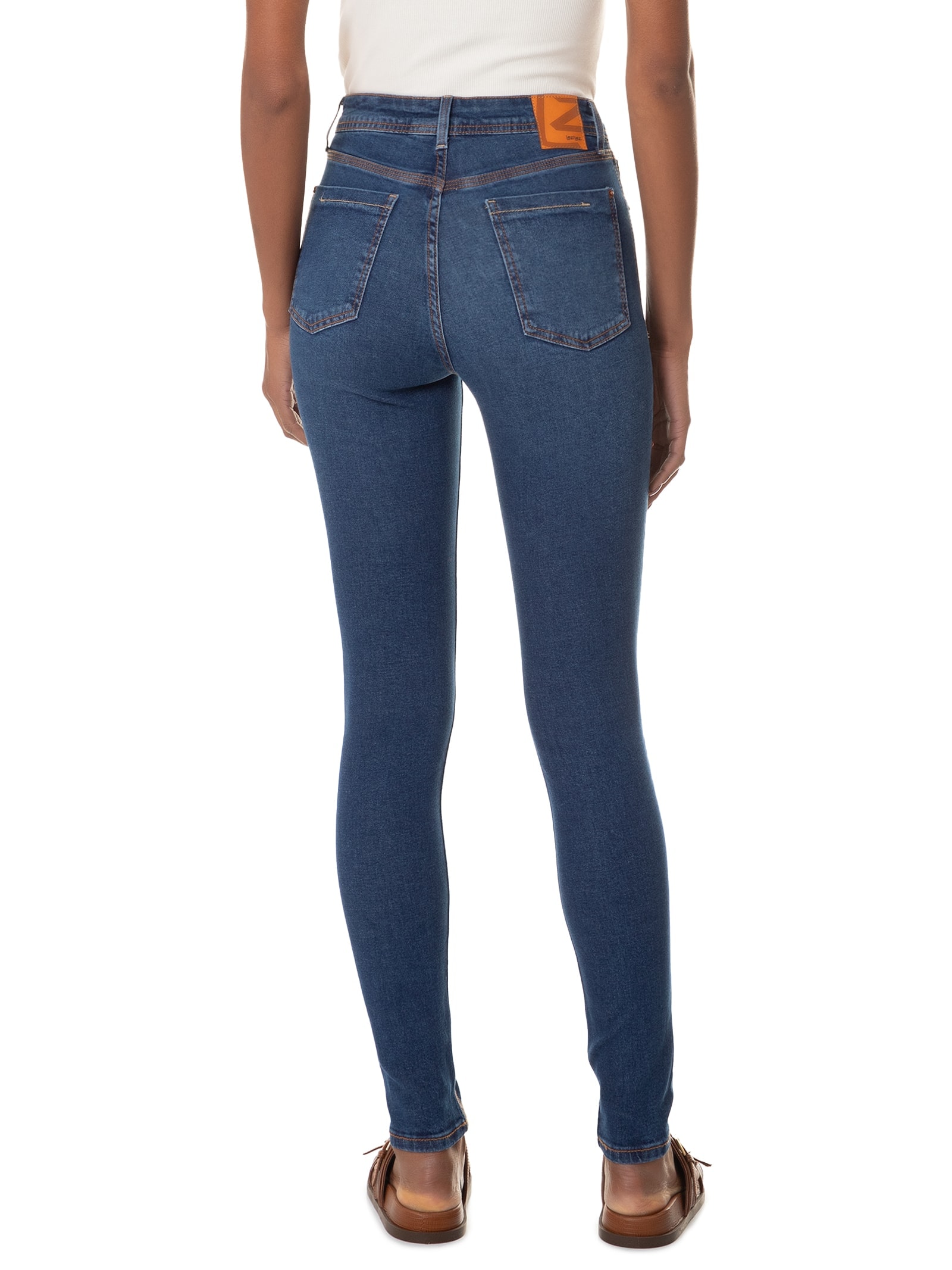 Calça Feminina Jeans Azul Lez A Lez