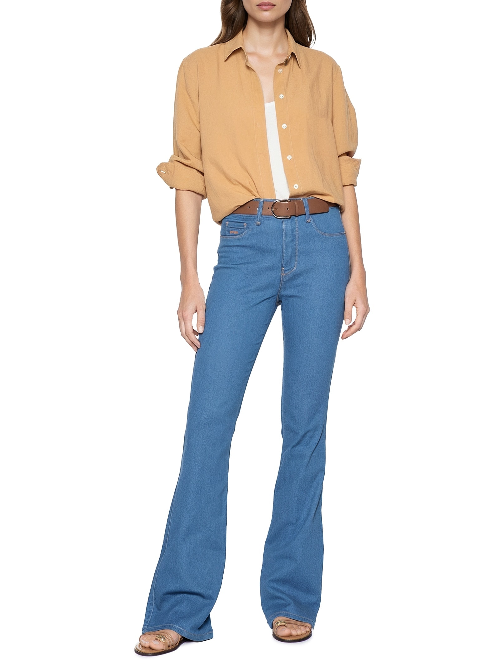 Calça Feminina Jeans Azul Lez A Lez