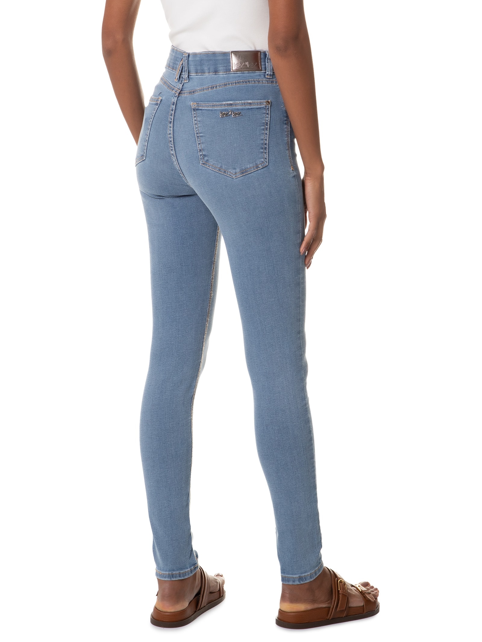 Calça Feminina Jeans Azul Lez A Lez