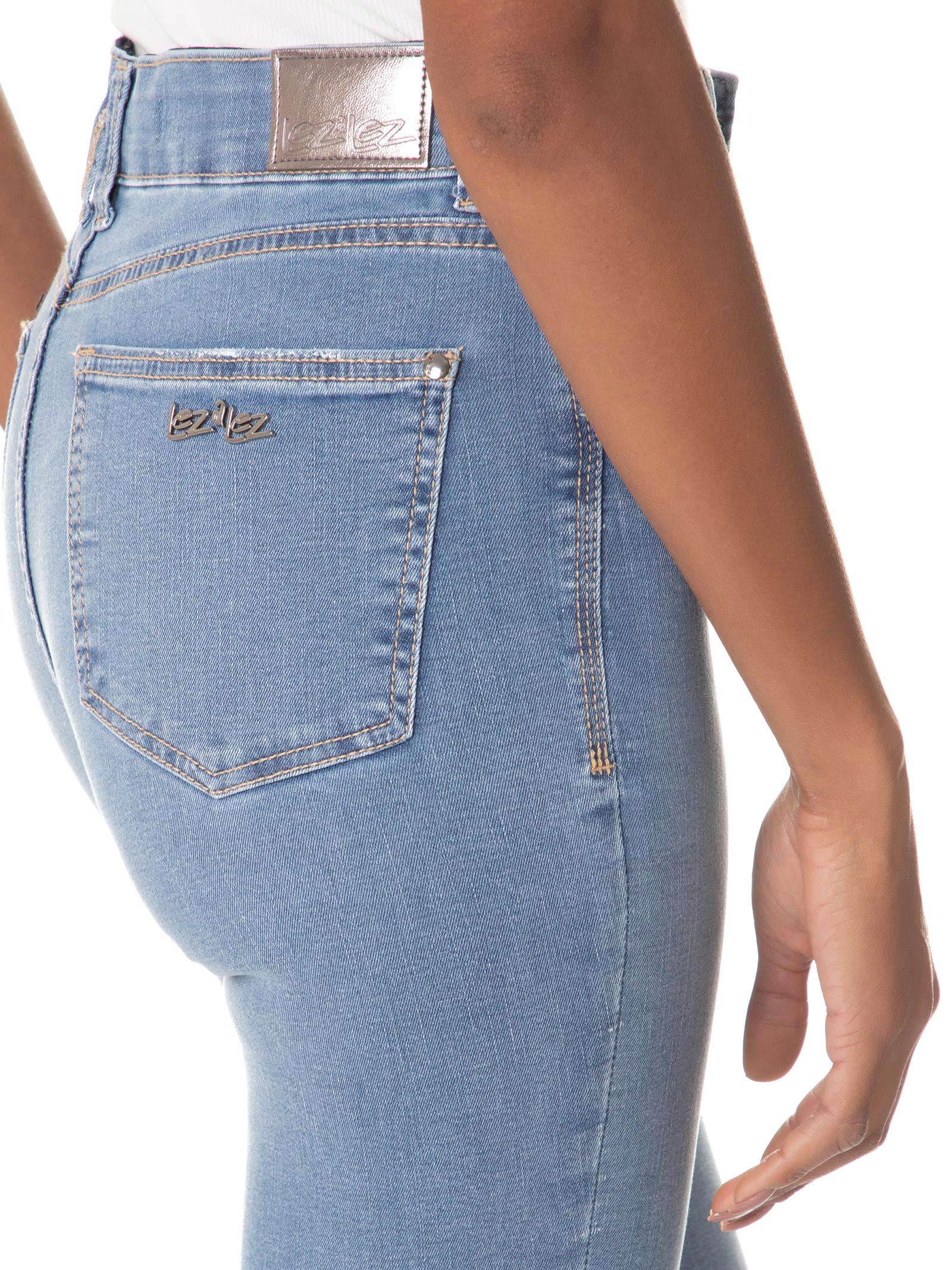 Calça Feminina Jeans Azul Lez A Lez
