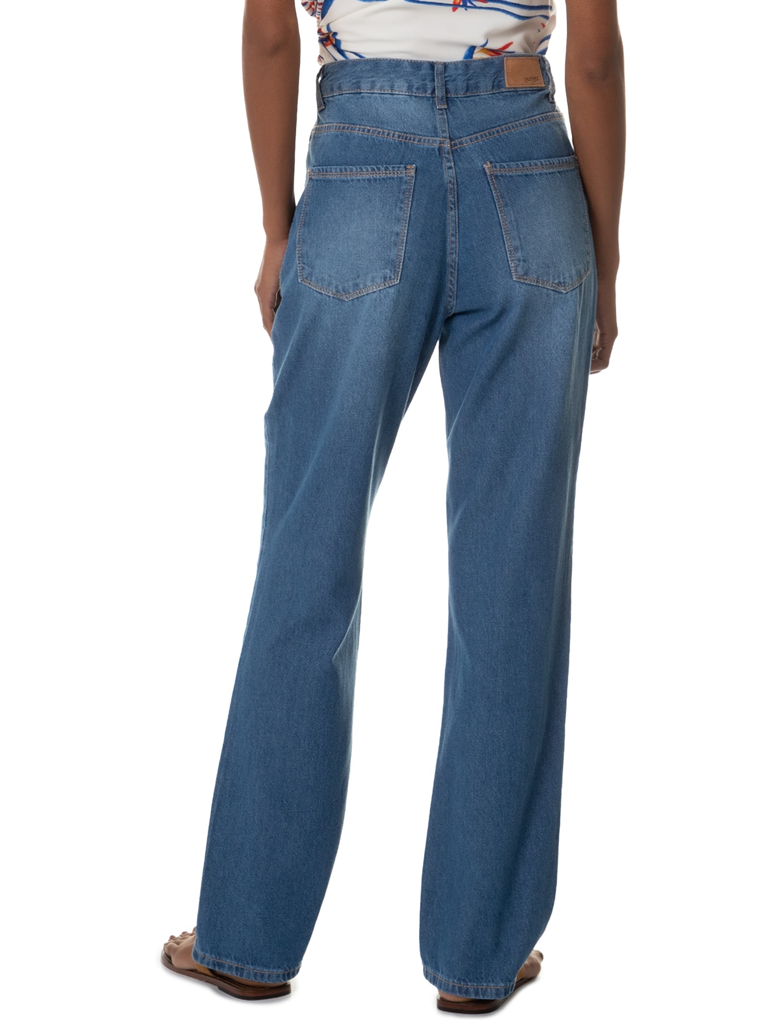 Calça Feminina Jeans Azul Lez A Lez