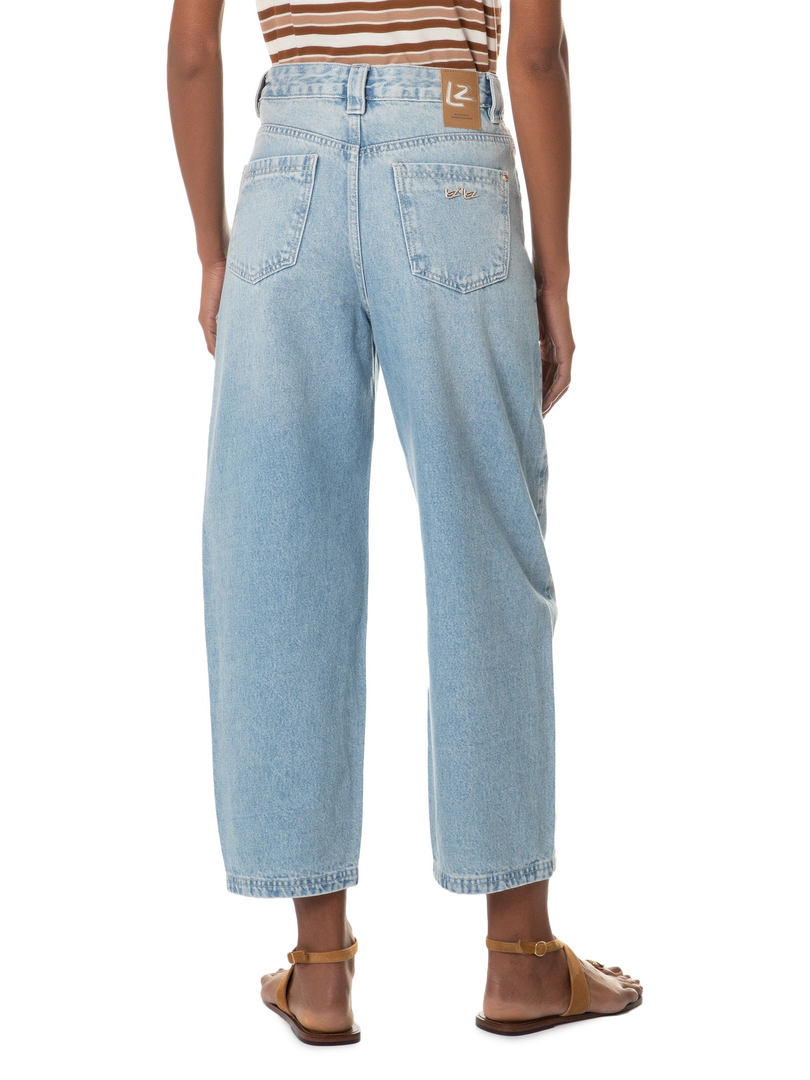 Calça Feminina Jeans Azul Lez A Lez