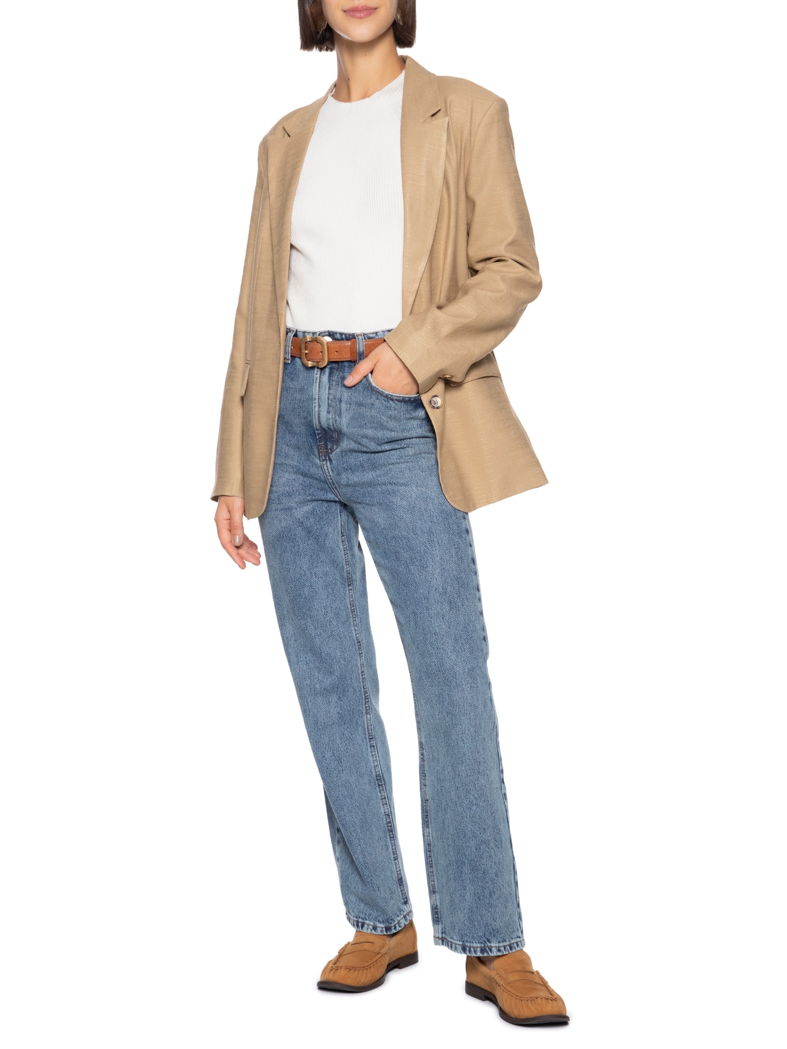 Calça Feminina Jeans Azul Hering