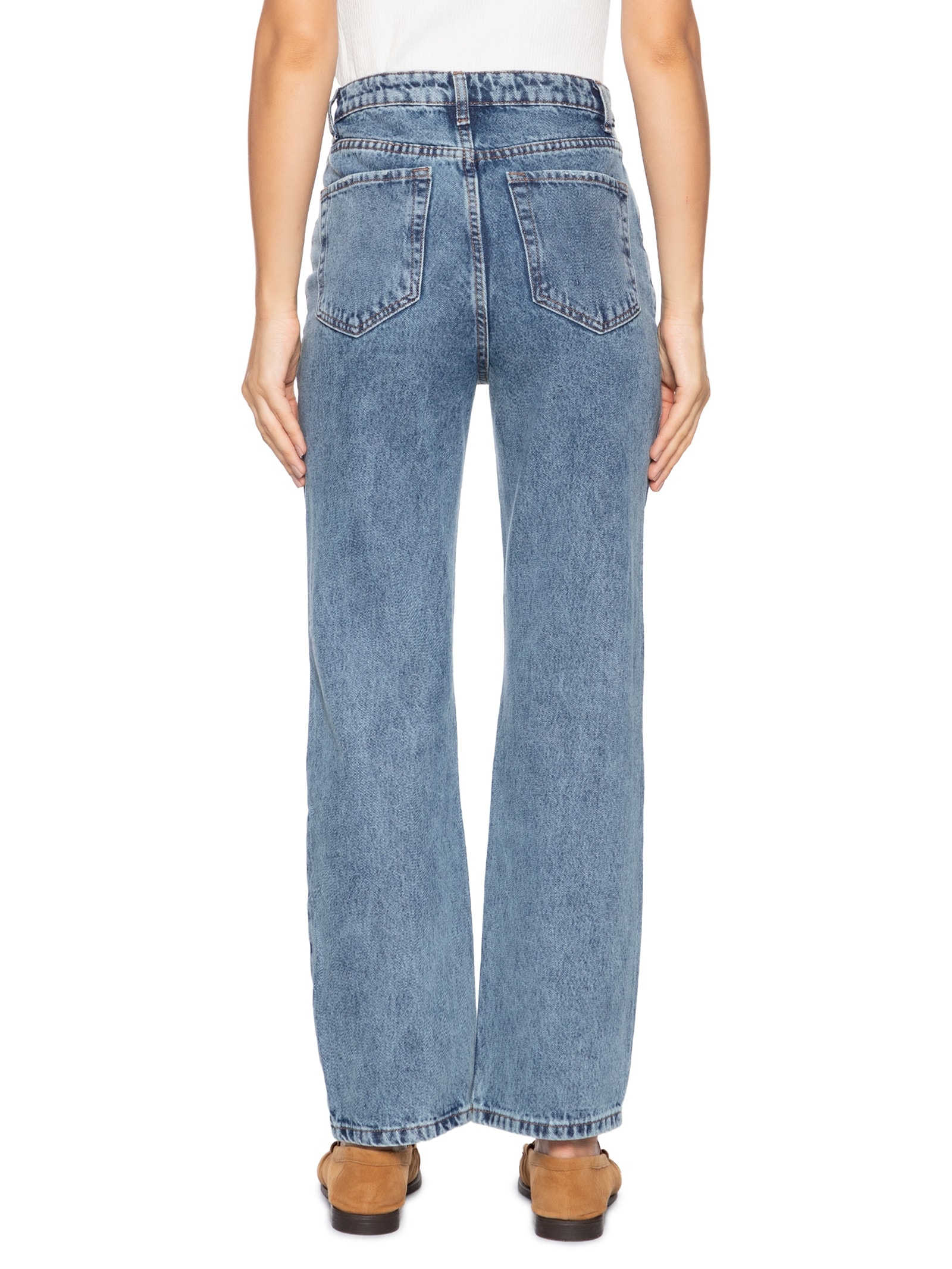 Calça Feminina Jeans Azul Hering