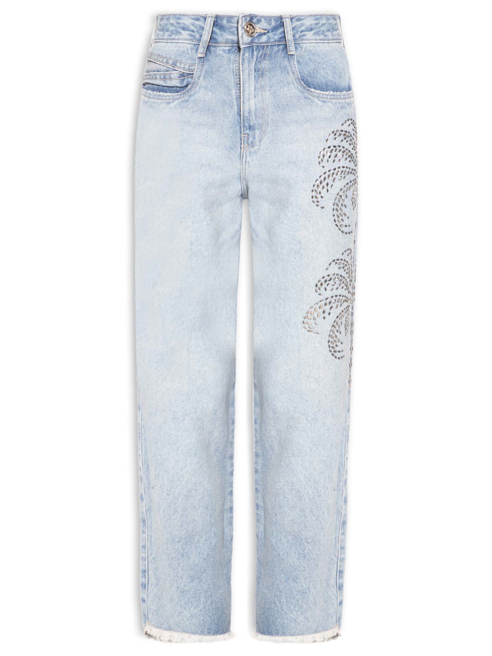 Calça Feminina Jeans Azul Lez A Lez