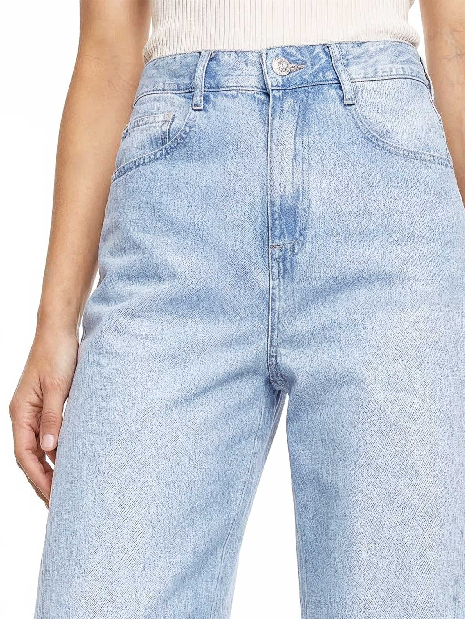 Calça Feminina Jeans Azul Lez A Lez