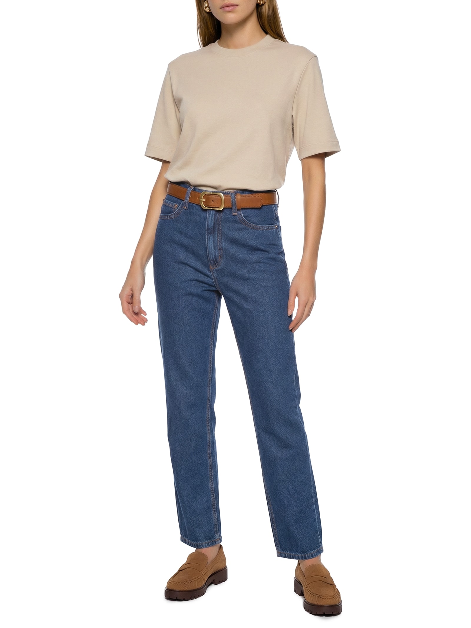 Calça Feminina Jeans Azul Hering