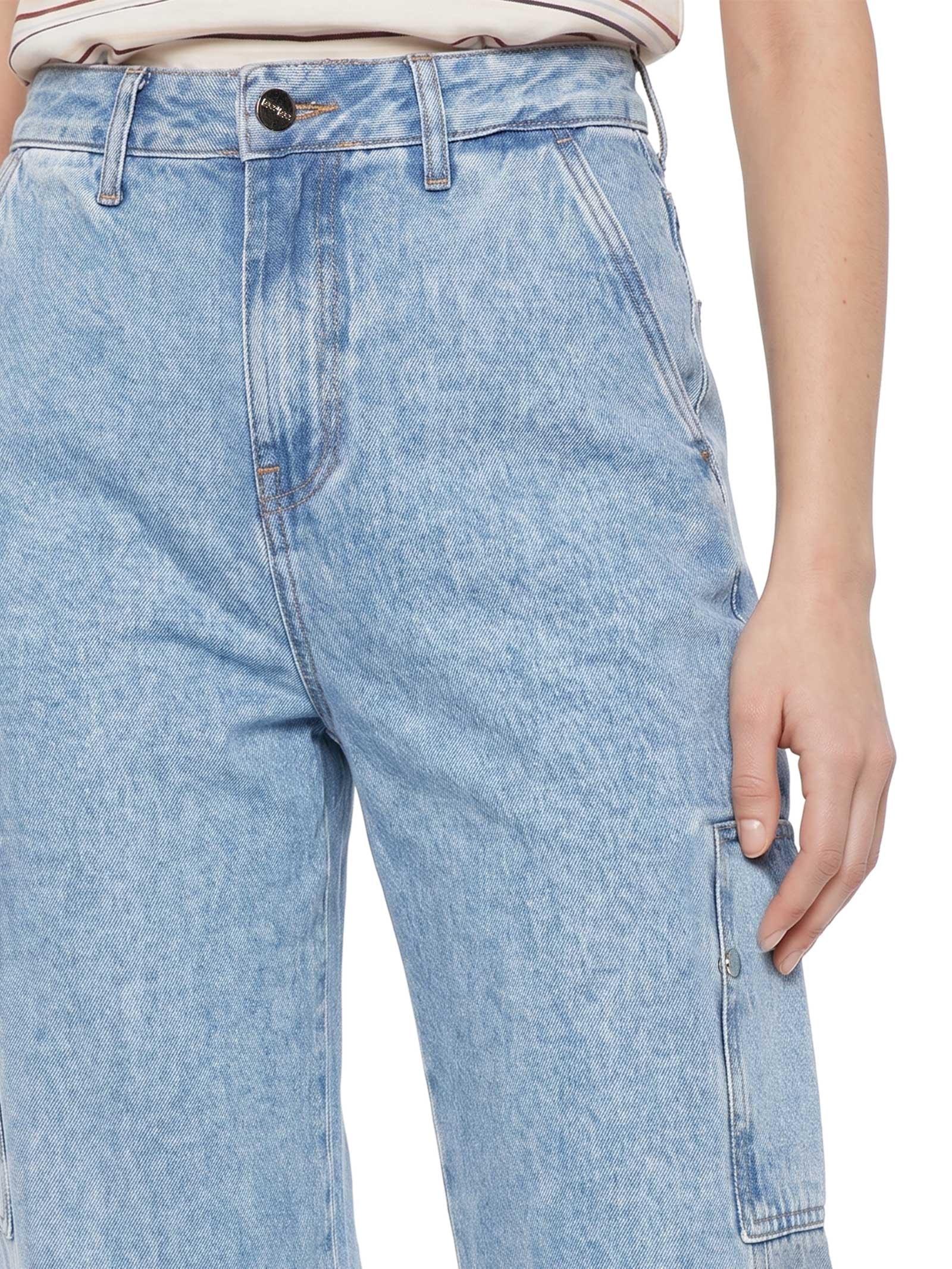 Calça Feminina Jeans Azul Lez A Lez