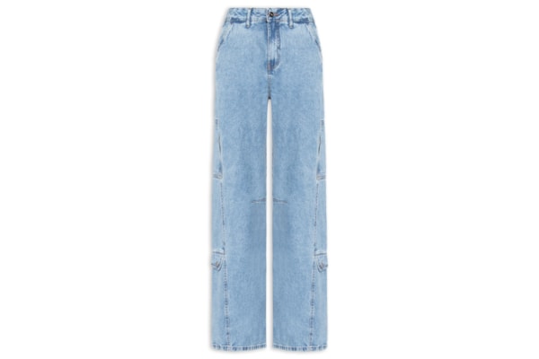 Calça Feminina Jeans - Azul